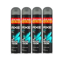 4 Desodorante Aerosol Antitranspirante AXE Apollo 123G/200ML