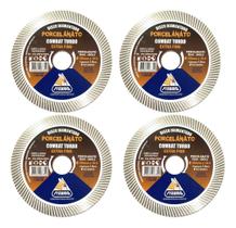 4 Disco Porcelanato 105Mm Para Serra Bosch Dewalt Fino