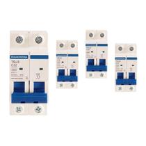 4 Disjuntor Tramontina 32A 2P Bipolar Curva C 3 kA TDJ3 4 Disjuntor Tramontina 32A 2P Bipolar Curva C 3 kA TDJ3