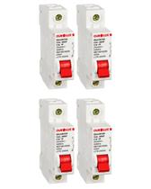 4 Disjuntor Unipolar Ourolux Curva C 16a