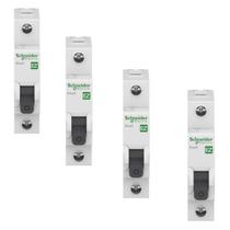 4 Disjuntores Termomagnético Easy9 1P 50A 6kA 230V 4 Disjuntores Termomagnético Easy9 1P 50A 6kA 230V