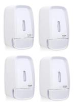 4 Dispenser Sabonete Líquido Compacta 600ml Invoq Branca 4 Dispenser Sabonete Líquido Compacta 600ml Invoq Branca