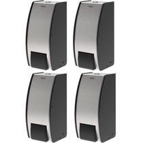 4 Dispensers de Parede para Sabonete Espuma Inox 800ml Brinox Decorline para Banheiro 4 Dispensers de Parede para Sabonete Espuma Inox 800ml Brinox Decorline para Banheiro