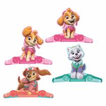 4 Display Decoração Patrulha Canina Rosa Festa Aniverá 20cm 4 Display Decoração Patrulha Canina Rosa Festa Aniverá 20cm