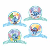 4 Display Decoração Stitch Baby Festa Aniversário 28cm