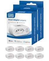 4 dispositivo plug 10a bivolt smart wi-fi whome