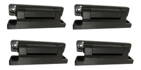 4 Dobradiça C/ Mola Preta Geladeira Comercial Freezer