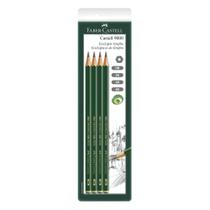 4 Ecolápis Grafite FABER-CASTELL 9000 HB 2B 4B 6B Cartela 4 Ecolápis Grafite FABER-CASTELL 9000 HB 2B 4B 6B Cartela