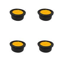 4 Elemento Papel Para Silenciador Filtro Aço 1/4 3/8 1/2 Odin Compressor