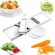 4 Em 1 Cortador Fatiador E Ralador Com Boleador De Legumes