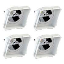 4 Embutido No Frame Ar111 Quadrado Recuado Save Energy