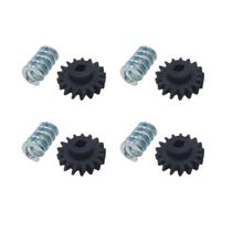 4 engrenagem nylon e rosca sem fim para motor grill giratori 4 engrenagem nylon e rosca sem fim para motor grill giratori
