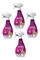 4 EnziMac Gatos Eliminador De Odores E Manchas Spray 500ml