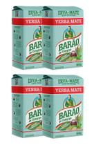 4 Erva Mate Chimarrão BARÃO EXPORT COMPOSTA Uruguai 500G