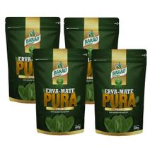 4 Erva Mate Chimarrão BARÃO PURA FOLHA Selecionadas 500g