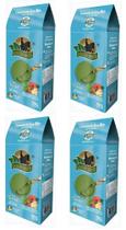 4 Erva Mate Chimarrão BRASÃO VERDE FITCHÊ AZUL 500gr 4 Erva Mate Chimarrão BRASÃO VERDE FITCHÊ AZUL 500gr