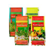 4 Erva Mate Chimarrão MADRUGADA CASCARITAS MENTA CAMOMILA