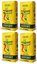 4 Erva Mate Chimarrão REI VERDE EXPORT TRADICIONAL 500g