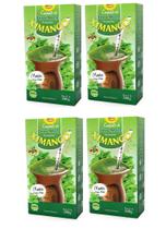 4 Erva Mate Chimarrão XIMANGO MENTA COMPOSTA Sem Glúten 500g