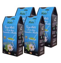 4 Erva Mate Novo Mate ERVA DOCE CAMOMILA E MENTA 500g 4 Erva Mate Novo Mate ERVA DOCE CAMOMILA E MENTA 500g
