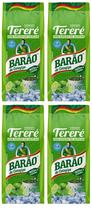 4 Erva Mate Tereré BARÃO LIMÃO FRESH Menta Sem Glúten 500g