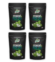 4 Erva Mate Tereré BARÃO MENTA E BOLDO Sem Glúten 500g