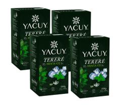 4 Erva Mate Tereré YACUY MENTA ICE 500G