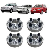 4 Espaçador/Alargador Roda Saveiro/Gol/Parati Kit Completo