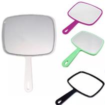 4 Espelhos De Mão Com Alça Maquiagem Cabeleireiro Salão 30CM - Moment 4 Espelhos De Mão Com Alça Maquiagem Cabeleireiro Salão 30CM - Moment