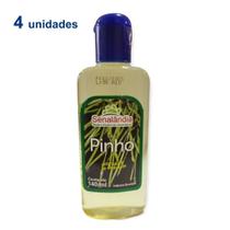 4 Essência Limpeza Óleo de Pinho Aromatizador Concentrado Puro Forte 140ml Desinfetante - Envio Já