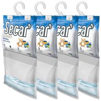 4 Evita Mofo Closet Guarda Roupa Pendurável 250G Secar 4 Evita Mofo Closet Guarda Roupa Pendurável 250G Secar