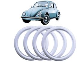 4 faixa branca para pneu aro 15 fusca opala kombi