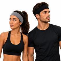 4 Faixas Headband Testeira Anti Suor Corrida Academia Yoga 4 Faixas Headband Testeira Anti Suor Corrida Academia Yoga