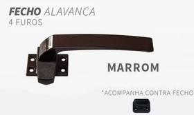 4 Fecho Alavanca Alumínio Bronze Para Janela 4 Fecho Alavanca Alumínio Bronze Para Janela