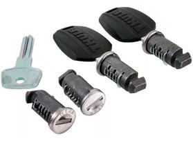 4 Fechos Cilindros e 2 Chaves One Key System Thule 4504