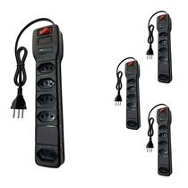 4 Filtro De Linha 10A Multicraft 2200VA 5 Tom 5Mt Bivolt