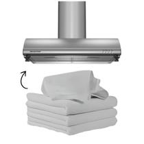 4 Filtro Exaustor Depurador Coifa Modelo Universal Ar Suga Gordura