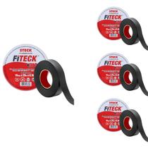 4 Fita Isolante Preta Steck 20 Metros 750V 0.19mm SFT1820 4 Fita Isolante Preta Steck 20 Metros 750V 0.19mm SFT1820