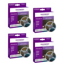 4 Fita LED 12V 12W/m 3000K 5m 120LEDs/m IP20 Save Energy 4 Fita LED 12V 12W/m 3000K 5m 120LEDs/m IP20 Save Energy