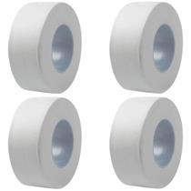 4 Fitas Veda Rosca Tigre 3/4 18mmx25 Metros Branca
