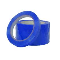 4 Fitas Zebrada Azul P/lacradora Sacolas Lacra Saco 12mm X 100m