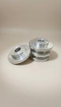 4 Flanges Alumínio Esmeril Ø31,8mm X 1/2 Polegada