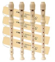 4 flautas doce yamaha soprano germânica yrs-23g 4 flautas doce yamaha soprano germânica yrs-23g