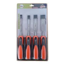 4 Formão Profissional Carpintaria Marcenaria 6 12 19 e 25mm 4 Formão Profissional Carpintaria Marcenaria 6 12 19 e 25mm