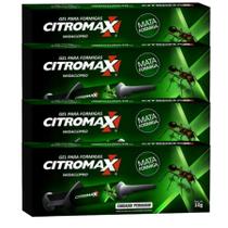4 Formicida Gel para Formigas Super atrativa Citromax 10g 4 Formicida Gel para Formigas Super atrativa Citromax 10g