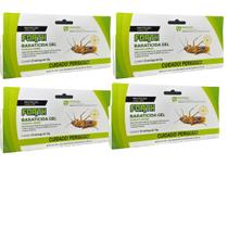 4 Forth Baraticida Gel Seringa De 10g Eficaz Contra Baratas