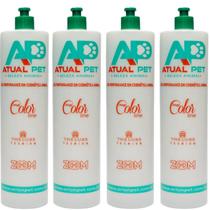 4 Frasco Almotolia Diluidor Banho Atual Pet 4 Frasco Almotolia Diluidor Banho Atual Pet