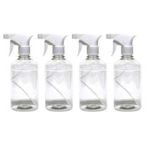 4 Frascos Borrifador Pulverizador 500ml Spray
