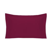 4 Fronhas Casa Blanca com 4 Abas Percal 600 Fios 100% Algodão Egípcio 0,50 X 0,90 cm