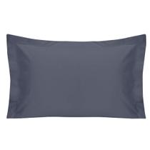 4 Fronhas Percal 400 Fios com 4 Abas 50 x 70 cm Extra Macio